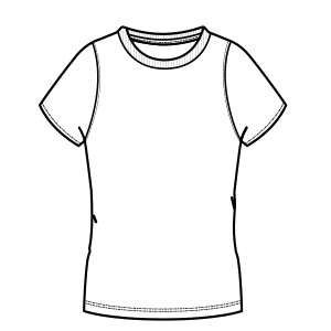 Fashion sewing patterns for LADIES T-Shirts Football T-Shirt 7385